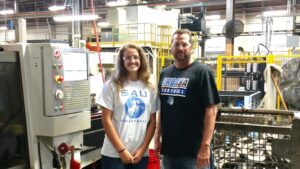 Female Manufacturing Intern
