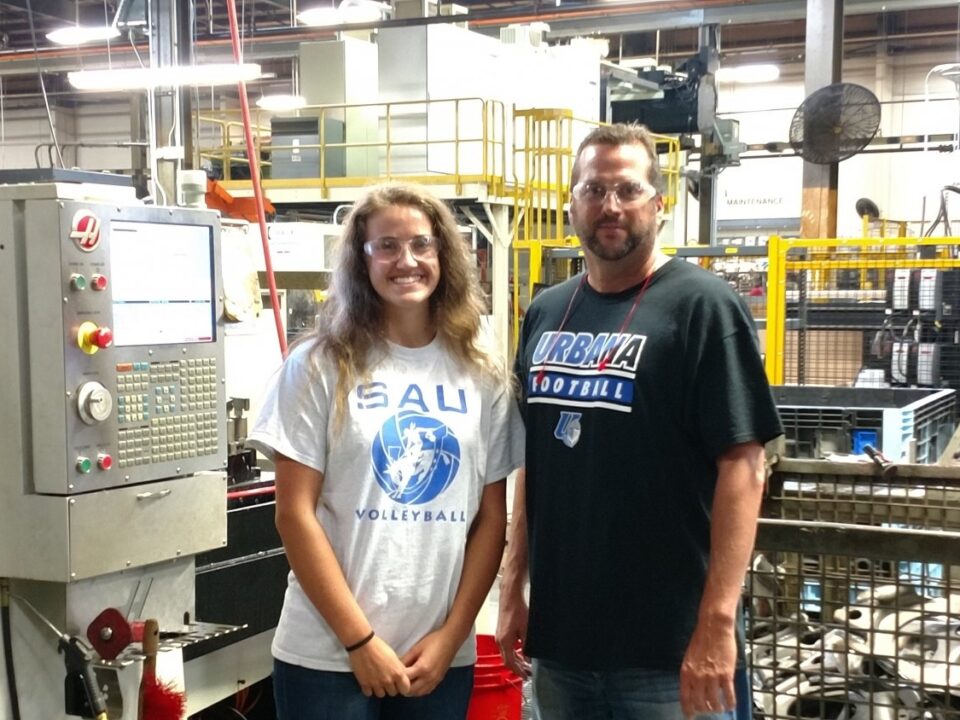 Female Manufacturing Intern
